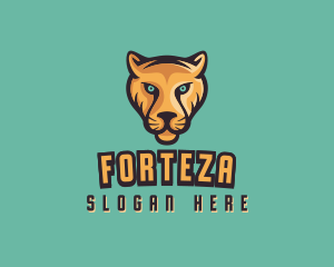 Feline Lioness Gaming logo design