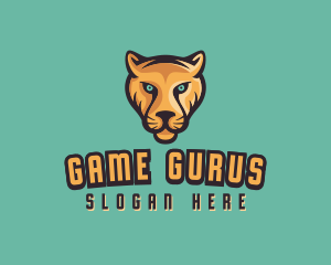 Feline Lioness Gaming logo design