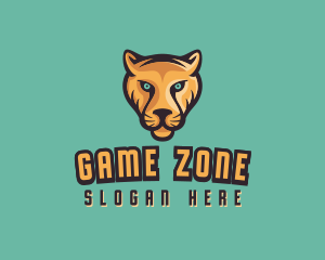 Feline Lioness Gaming logo design