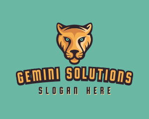 Feline Lioness Gaming logo design