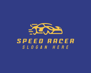 Racecar - Auto Racecar Detailing logo design