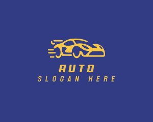 Auto Racecar Detailing logo design