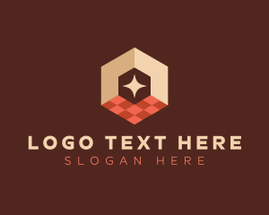 Tile - Home Tile Flooring logo design