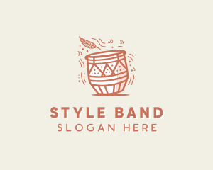 Djembe African Drums logo design