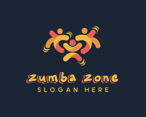 Zumba - Dance Choreography Studio logo design
