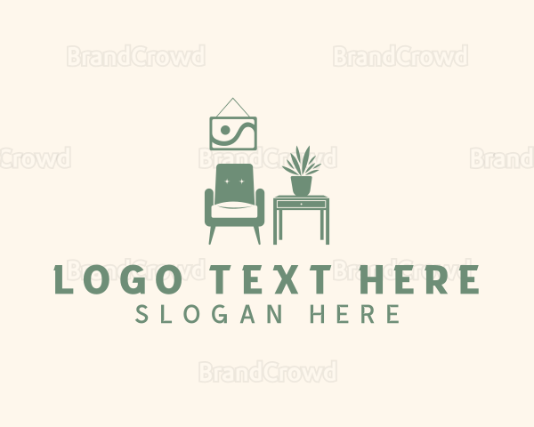 Interior Furniture Decoration Logo