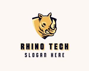 Wild Rhino Safari logo design