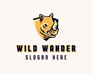 Safari - Wild Rhino Safari logo design