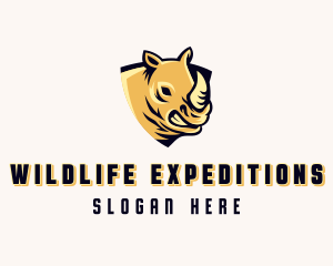 Safari - Wild Rhino Safari logo design