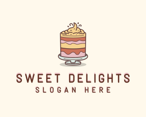 Cake - Cake Dessert Pastry logo design