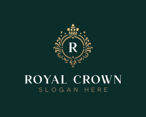 Royal Crown Hotel Event logo design