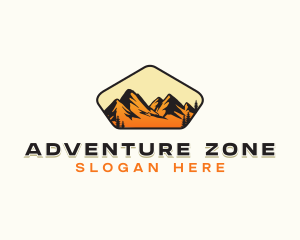 Mountain Travel Adventure logo design