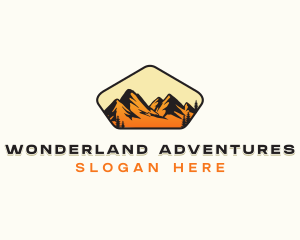 Mountain Travel Adventure logo design