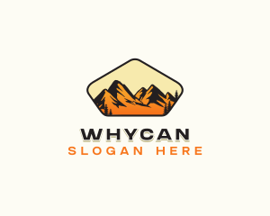 Travel - Mountain Travel Adventure logo design