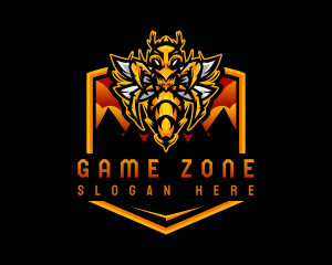 Hornet Insect Gaming logo design