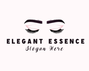 Woman - Woman Eyelash Aesthetic logo design