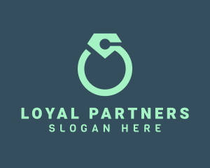Loyalty - Diamond Ring Letter C logo design