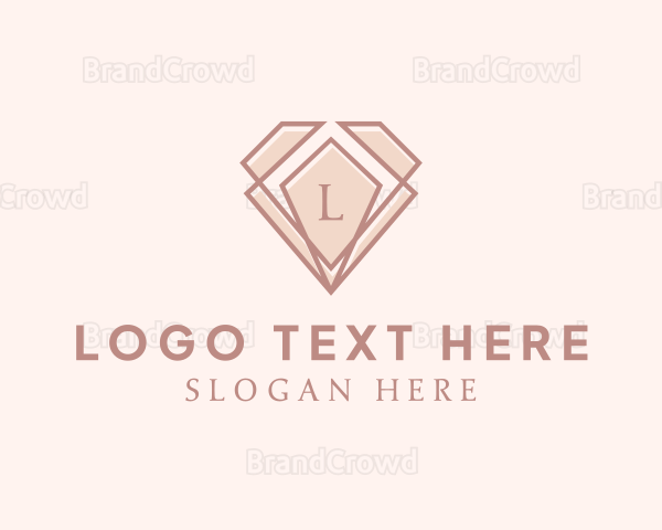 Diamond Jewelry Accessory Boutique Logo