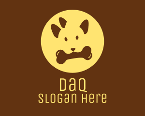  Dog Bone Food Logo