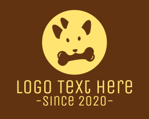 Grooming - Dog Bone Food logo design