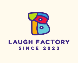 Comedy - Colorful Playful Letter B logo design