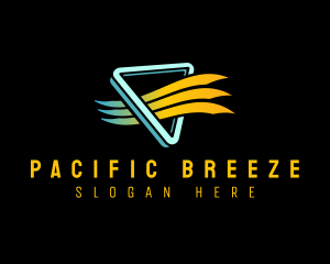 Air Condition Wind Breeze logo design