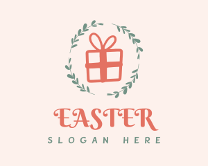 Leaf Wreath Gift Shop Logo