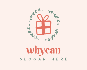 Leaf Wreath Gift Shop Logo