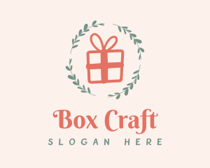 Packaging - Leaf Wreath Gift Shop logo design
