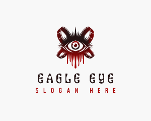 Horror Eye Film logo design