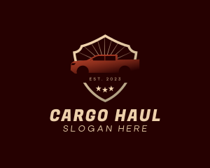 Car Shield Transportation  logo design