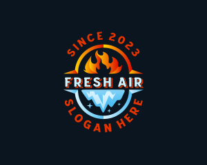 Thermal Fire Ice logo design