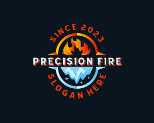 Thermal Fire Ice logo design