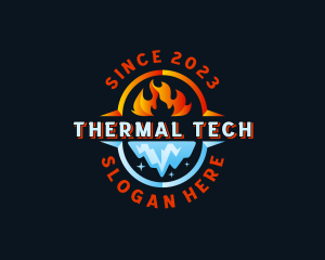 Thermal Fire Ice logo design