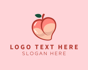 Bikini - Sexy Peach Lingerie logo design