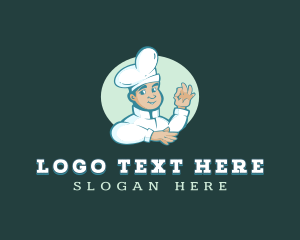 Toque Blanche - Chef Restaurant Cook logo design