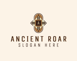 Ancient Tribal Shield  logo design