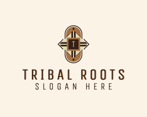 Ancient Tribal Shield  logo design