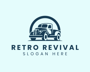 Retro - Retro Truck Garage logo design