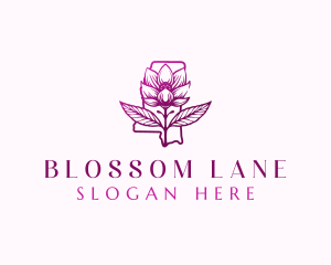 Mississippi Magnolia Bloom logo design