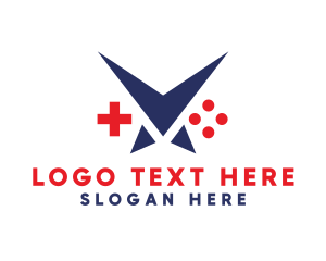 Geometric - Geometric Antenna Gaming logo design