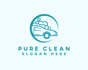 Car Vehicle Cleaning   logo design