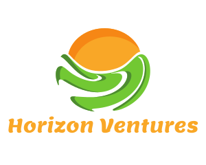 Sun Farm Horizon logo design