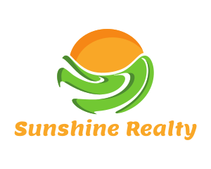 Sun Farm Horizon logo design