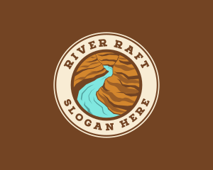 Mountain River Valley logo design