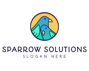 Sparrow - Sparrow Bird Sanctuary logo design