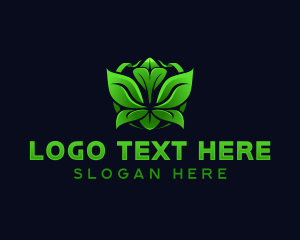 Leaf - Organic Eco Leaf logo design