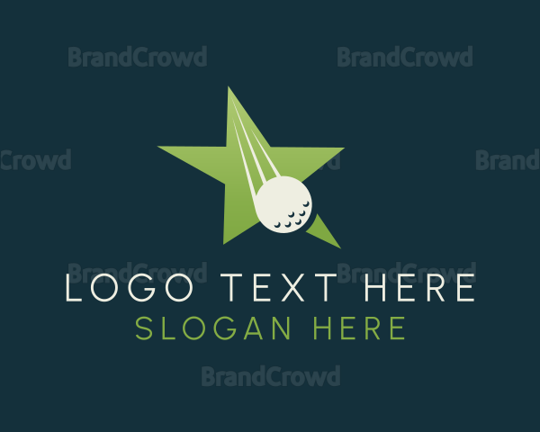 Golf Ball Star Logo