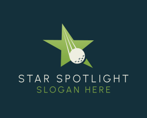 Golf Ball Star logo design