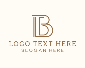 Minimalist - Minimalist Business Letter B logo design